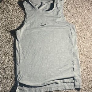Nike Women's Light Gray Tank Top